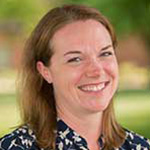 Becca Vance, Nursing Academic Support Specialist for the Nursing Department, smiles outdoors.