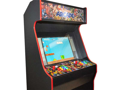 Bethany Lutheran College auction item featuring a classic arcade machine.