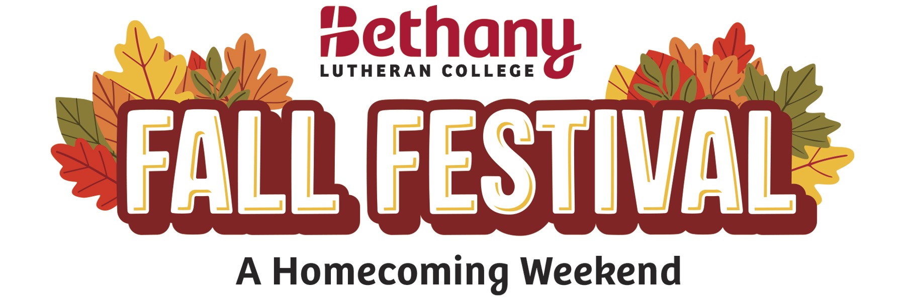 Bethany Lutheran College Fall Festival 2025 logo.